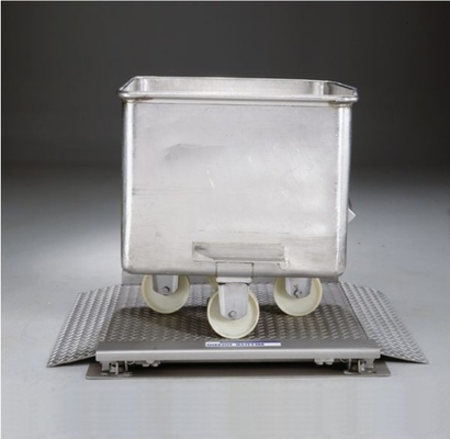 ステンレススチールフロアスケール 2888S-SS | 0.5K | 24x24インチ 高耐久性計量プラットフォーム