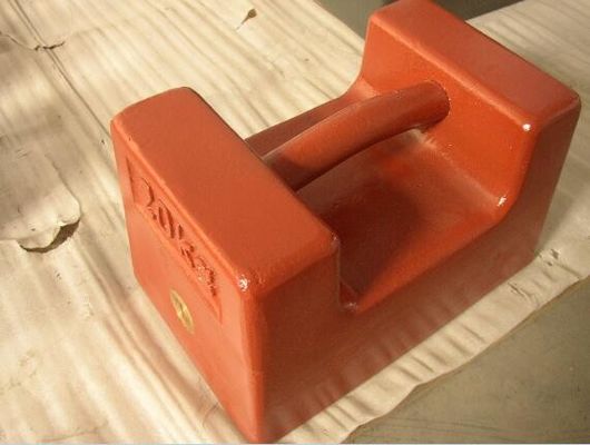 20KG標準的なテスト重量の産業測定M1クラスの粉の上塗を施してある表面