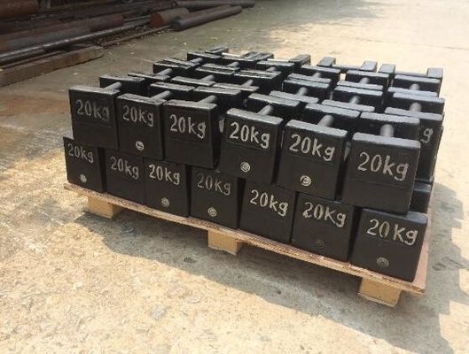 20KG標準的なテスト重量の産業測定M1クラスの粉の上塗を施してある表面