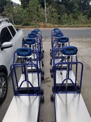 携帯用ベンチの重量計150kg 300Kgデジタルのプラットホームの天秤ばかり