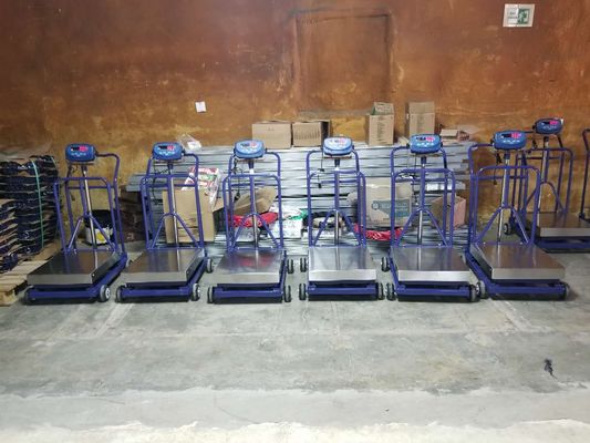 携帯用ベンチの重量計150kg 300Kgデジタルのプラットホームの天秤ばかり