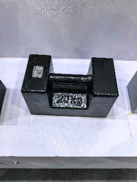 クレーン安定性試験およびエレベーター安全検証用20kg 鋳鉄製ウェイト (M1/M2 グレード)